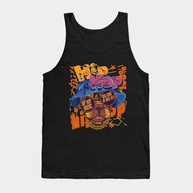 Pitbull Hip Hop was born in Since1973 Graffiti Tank Top by PunnyPoyoShop